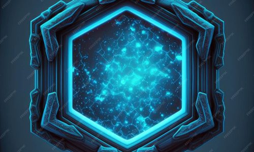 abstract-glowing-futuristic-hexagon-frame-illuminated-with-neon-blue-game_31965-88000-min